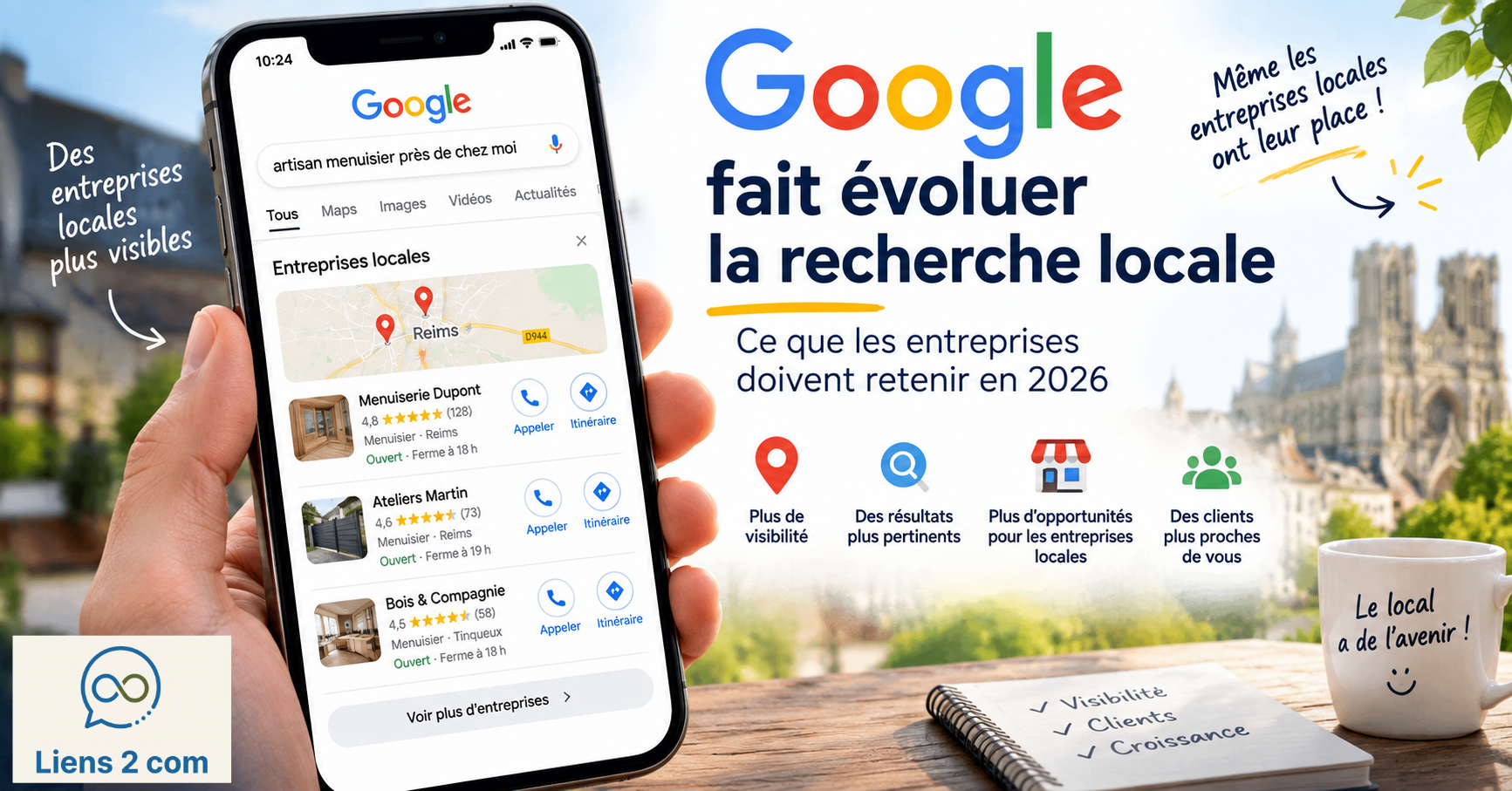 Google fait évoluer la recherche locale : ce que les entreprises doivent retenir en 2026