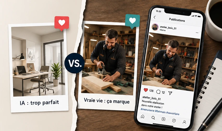 IA ou contenu authentique : qu’est-ce qui fonctionne vraiment sur les réseaux sociaux en 2026 ?